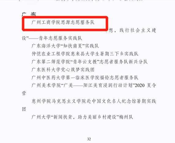 喜讯！我校2020年暑期“三下乡”社会实践活动取得丰硕成果